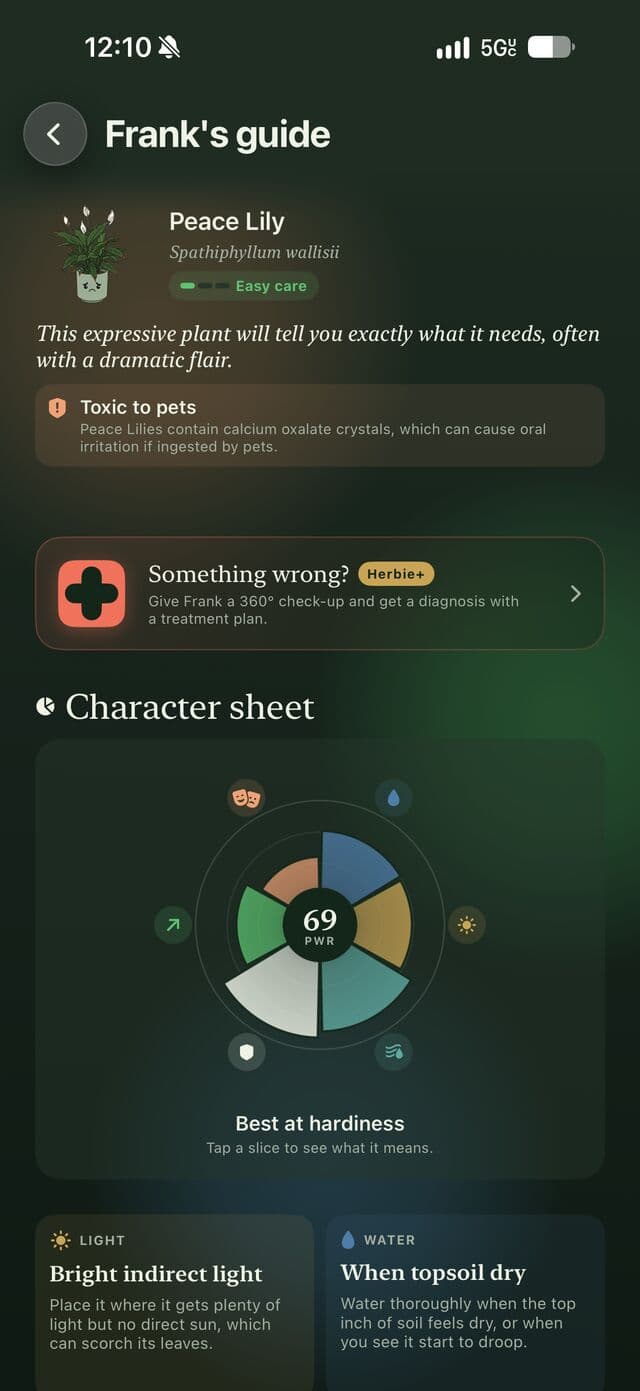 Herbie: Care guide